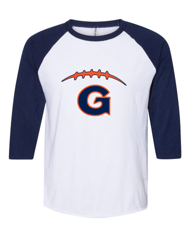 Grainger Grizzlies Football #2 Men's Baseball T-Shirt