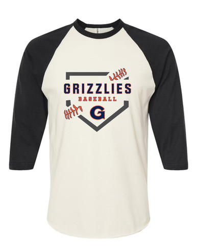 Grainger Grizzlies Baseball #2 Men's Baseball T-Shirt