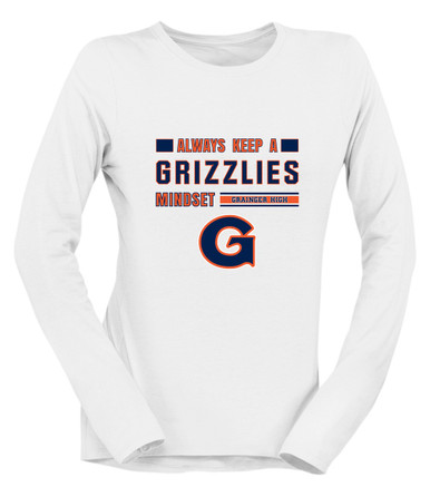 Grainger Grizzlies Mindset Women's Premium LS T-Shirt
