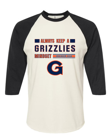Grainger Grizzlies Mindset Women's Baseball T-Shirt