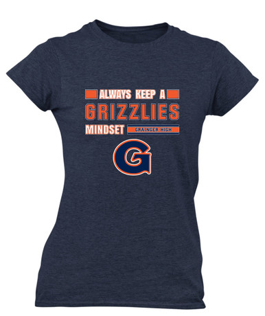 Grainger Grizzlies Mindset Women's SS T-Shirt