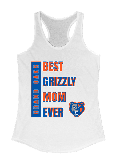 Grand Oaks Grizzlies Best Grizzly Mom Women's Tank Top