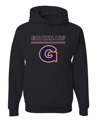 Grainger Grizzlies Mascot #8 Men's Premium Hoodie