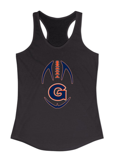 Grainger Grizzlies Football #4 Women's Tank Top