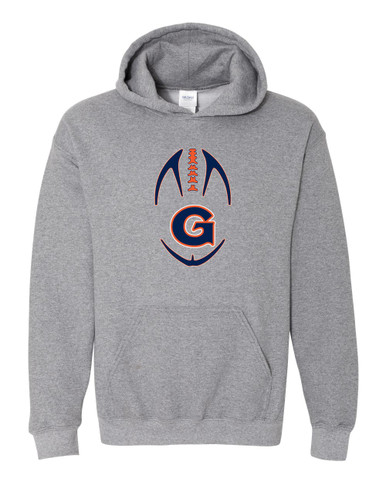 Grainger Grizzlies Football #4 Men's Hoodie
