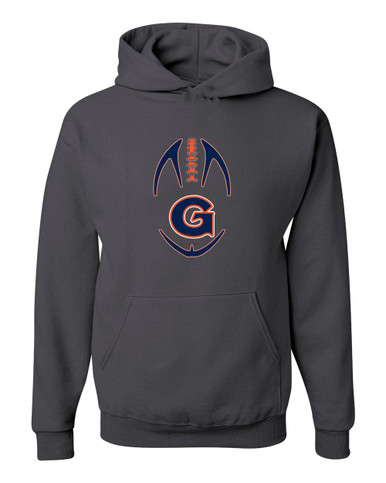 Grainger Grizzlies Football #4 Men's Premium Hoodie