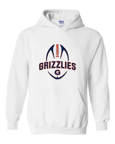 Grainger Grizzlies Football #5 Men's Hoodie