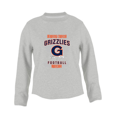 Grainger Grizzlies Football #6 Women's Sweatshirt