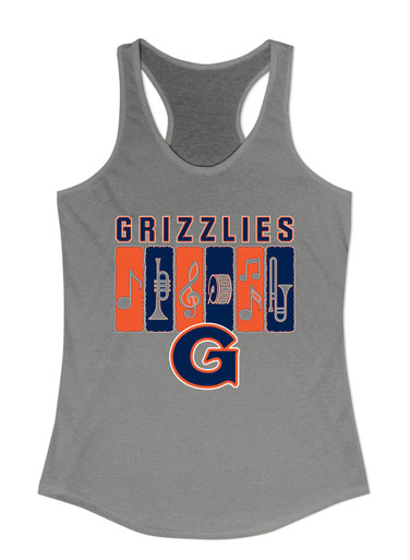 Grainger Grizzlies Band # 2 Women's Tank Top