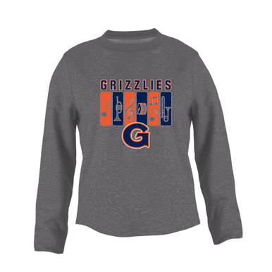 Grainger Grizzlies Band # 2 Women's Sweatshirt
