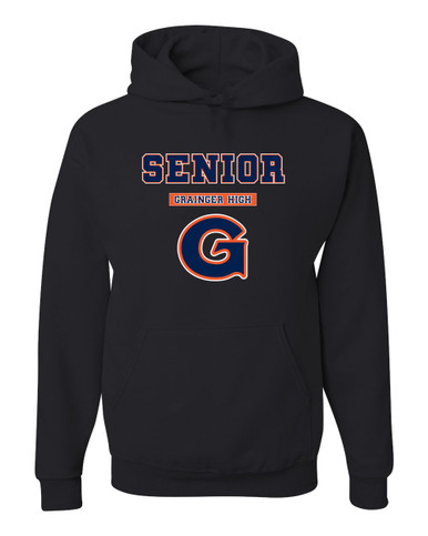 Grainger Grizzlies Senior #2 Men's Premium Hoodie
