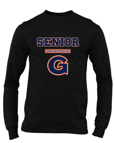 Grainger Grizzlies Senior #2 Men's Premium LS T-Shirt