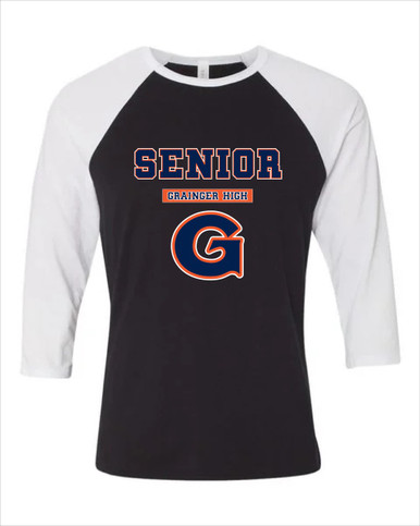 Grainger Grizzlies Senior #2 Men's Baseball T-Shirt