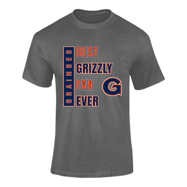 Grainger Grizzlies Best Grizzly Fan Men's SS T-Shirt