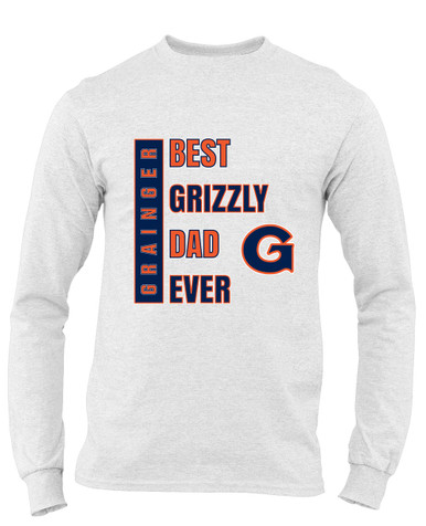 Grainger Grizzlies Best Grizzly Dad Men's Premium LS T-Shirt