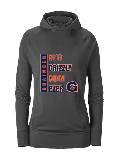 Grainger Grizzlies Best Grizzly Mom Women's Hoodie