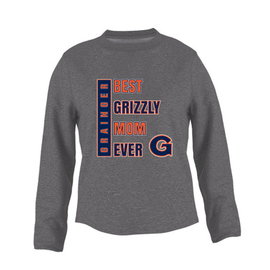 Grainger Grizzlies Best Grizzly Mom Women's Sweatshirt