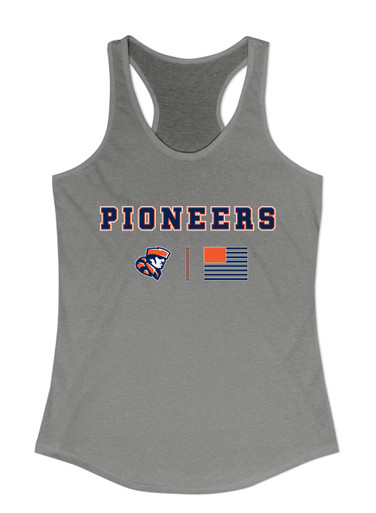 Heritage Pioneers Team Colors Flag Women's Tank Top