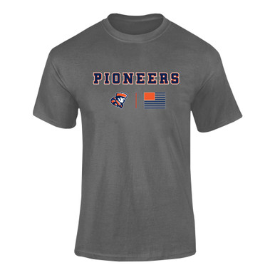 Heritage Pioneers Team Colors Flag Men's Premium SS T-Shirt