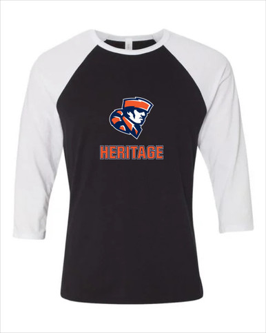 Heritage Pioneers Mascot #2 Women's Baseball T-Shirt
