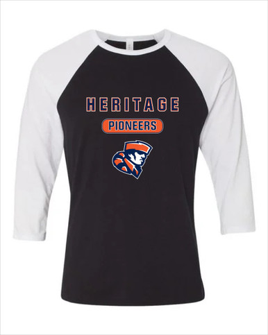 Heritage Pioneers Mascot #3 Men's Baseball T-Shirt