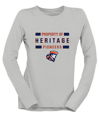 Heritage Pioneers Property Of Women's Premium LS T-Shirt