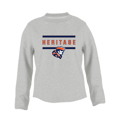 Heritage Pioneers Mascot #4 Women's Sweatshirt