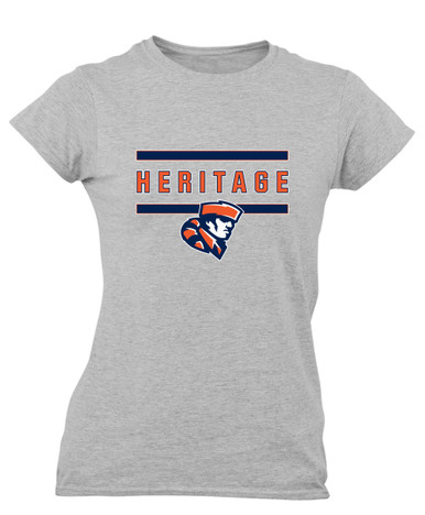 Heritage Pioneers Mascot #4 Women's SS T-Shirt