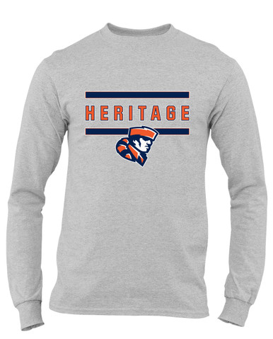 Heritage Pioneers Mascot #4 Men's Premium LS T-Shirt