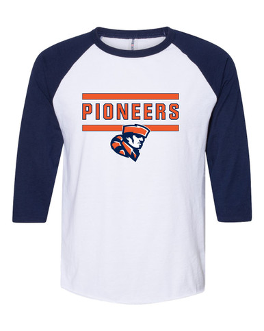 Heritage Pioneers Mascot #5 Women's Baseball T-Shirt