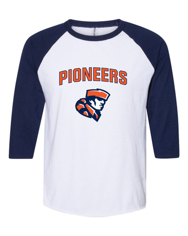 Heritage Pioneers Mascot #6 Men's Baseball T-Shirt