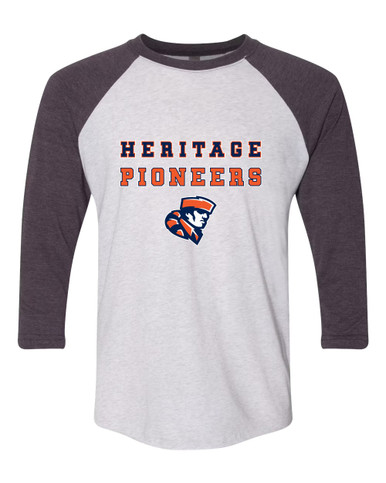Heritage Pioneers Spirit Women's Baseball T-Shirt