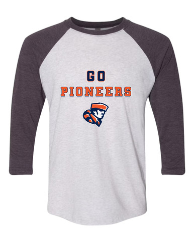 Heritage Pioneers Go Team Men's Baseball T-Shirt