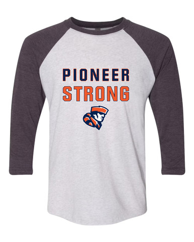 Heritage Pioneers Strong #2 Men's Baseball T-Shirt