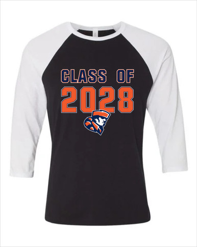 Heritage Pioneers Class of 2028 Men's Baseball T-Shirt