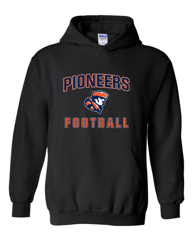 Heritage Pioneers Football #1 Men's Hoodie