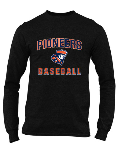 Heritage Pioneers Baseball #1 Men's LS T-Shirt
