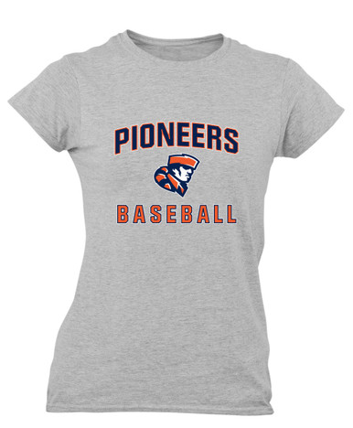 Heritage Pioneers Baseball #1 Women's Premium SS T-Shirt