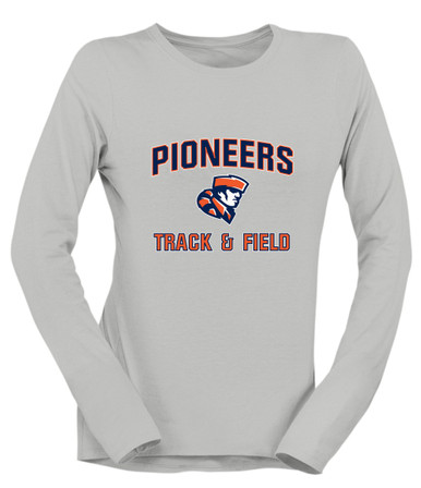 Heritage Pioneers Track & Field Women's Premium LS T-Shirt