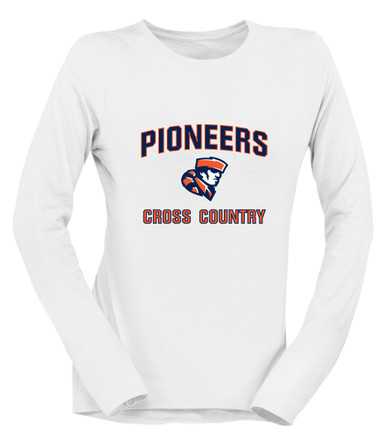 Heritage Pioneers Cross Country Women's Premium LS T-Shirt
