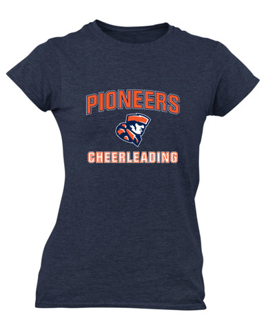 Heritage Pioneers Cheerleading Women's SS T-Shirt