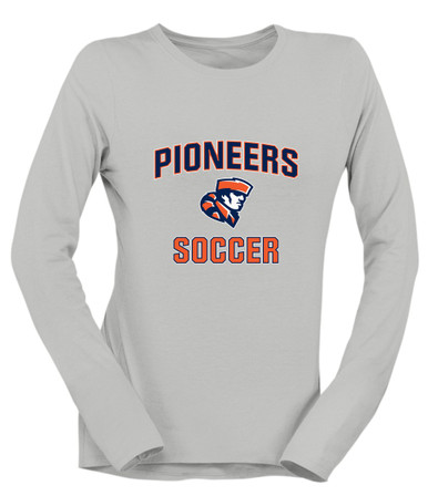 Heritage Pioneers Soccer #1 Women's Premium LS T-Shirt