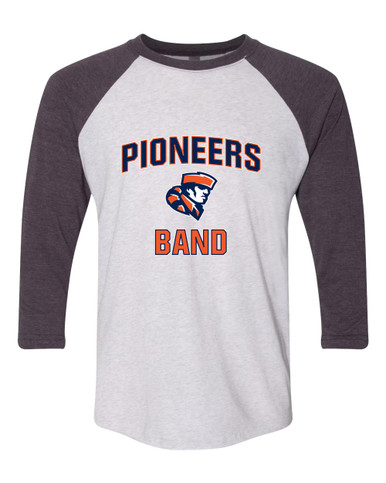Heritage Pioneers Band # 1 Men's Baseball T-Shirt