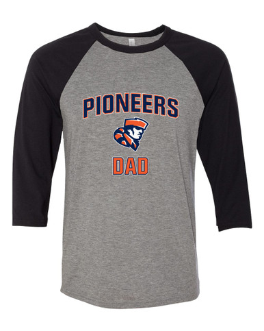 Heritage Pioneers Dad Men's Baseball T-Shirt