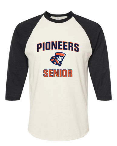 Heritage Pioneers Senior #1 Men's Baseball T-Shirt