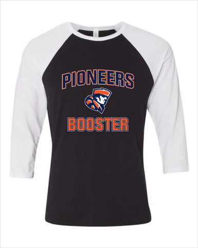 Heritage Pioneers Booster Women's Baseball T-Shirt