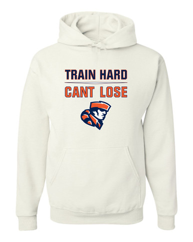 Heritage Pioneers Train Hard, Can't Lose Men's Premium Hoodie
