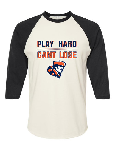 Heritage Pioneers Play Hard, Can't Lose Women's Baseball T-Shirt