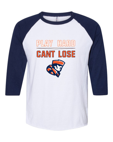 Heritage Pioneers Play Hard, Can't Lose Men's Baseball T-Shirt