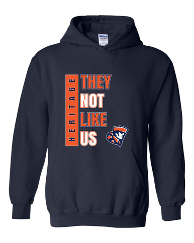 Heritage Pioneers They Not Like Us #1 Men's Hoodie